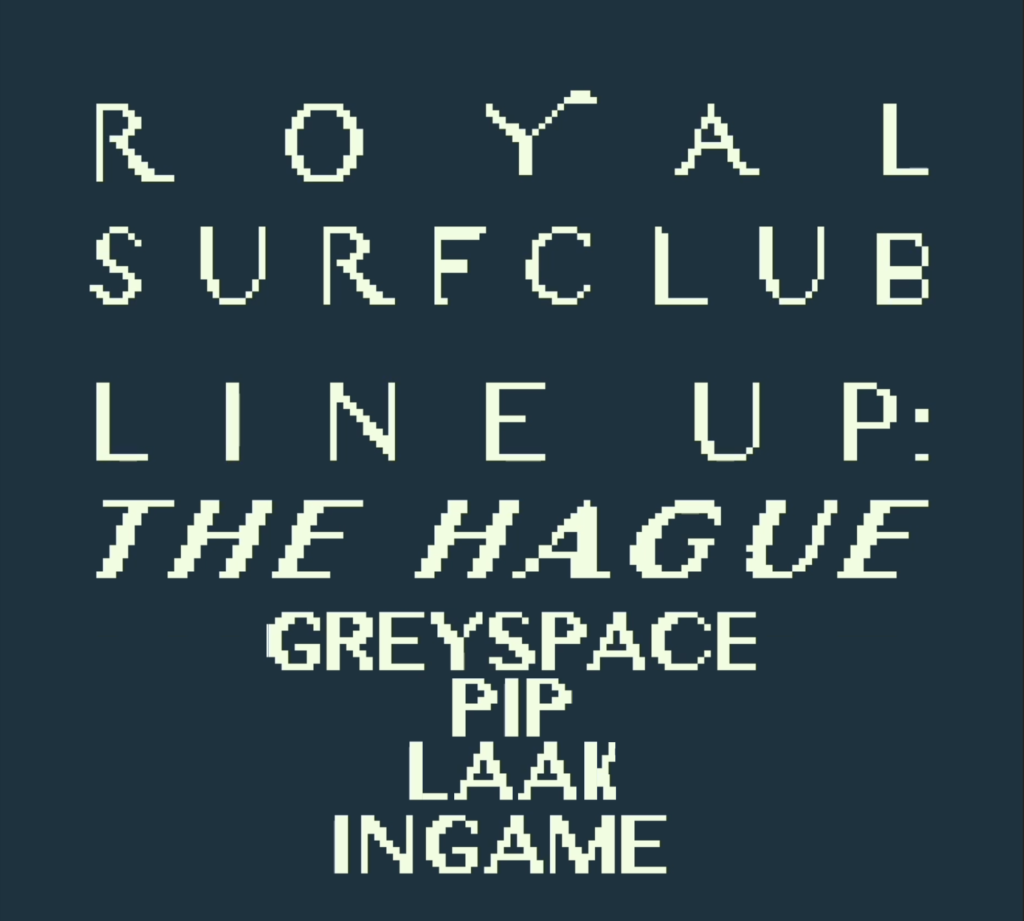 Line Up: The Hague | Digital Pre-Order